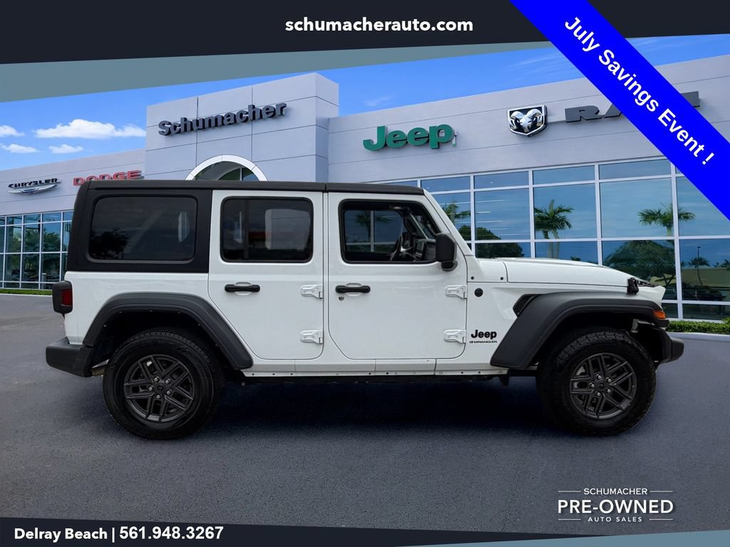 Used 2024 Jeep Wrangler Unlimited Sport AWD/4WD image 8