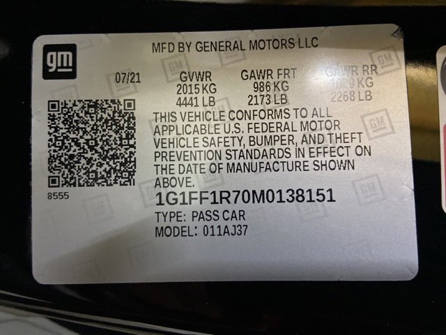 Used 2021 Chevrolet Camaro LT w/ RS Package image 49