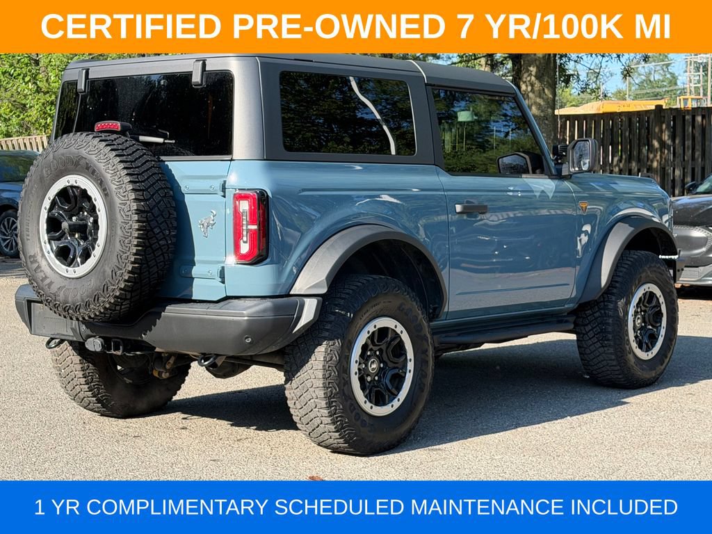 Used 2022 Ford Bronco Badlands w/ Sasquatch Package AWD/4WD image 7