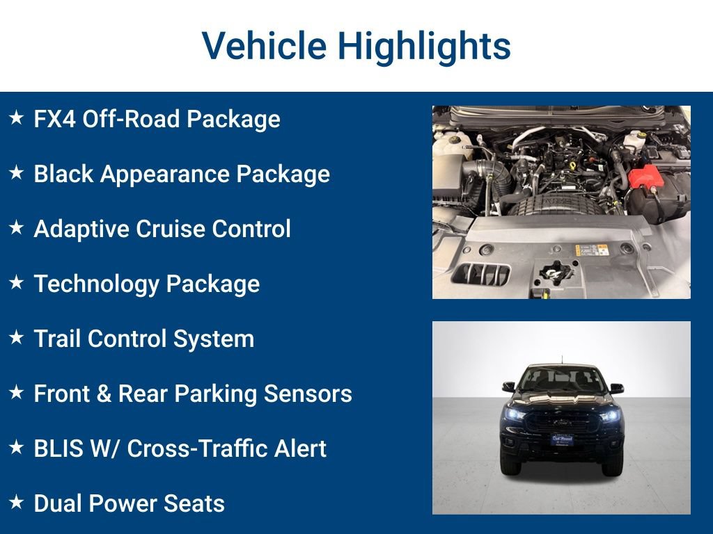 Used 2021 Ford Ranger Lariat w/ Equipment Group 501A High AWD/4WD image 3