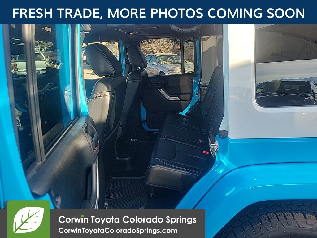 Used 2017 Jeep Wrangler Unlimited Sahara w/ Quick Order Package 24E Chief image 12