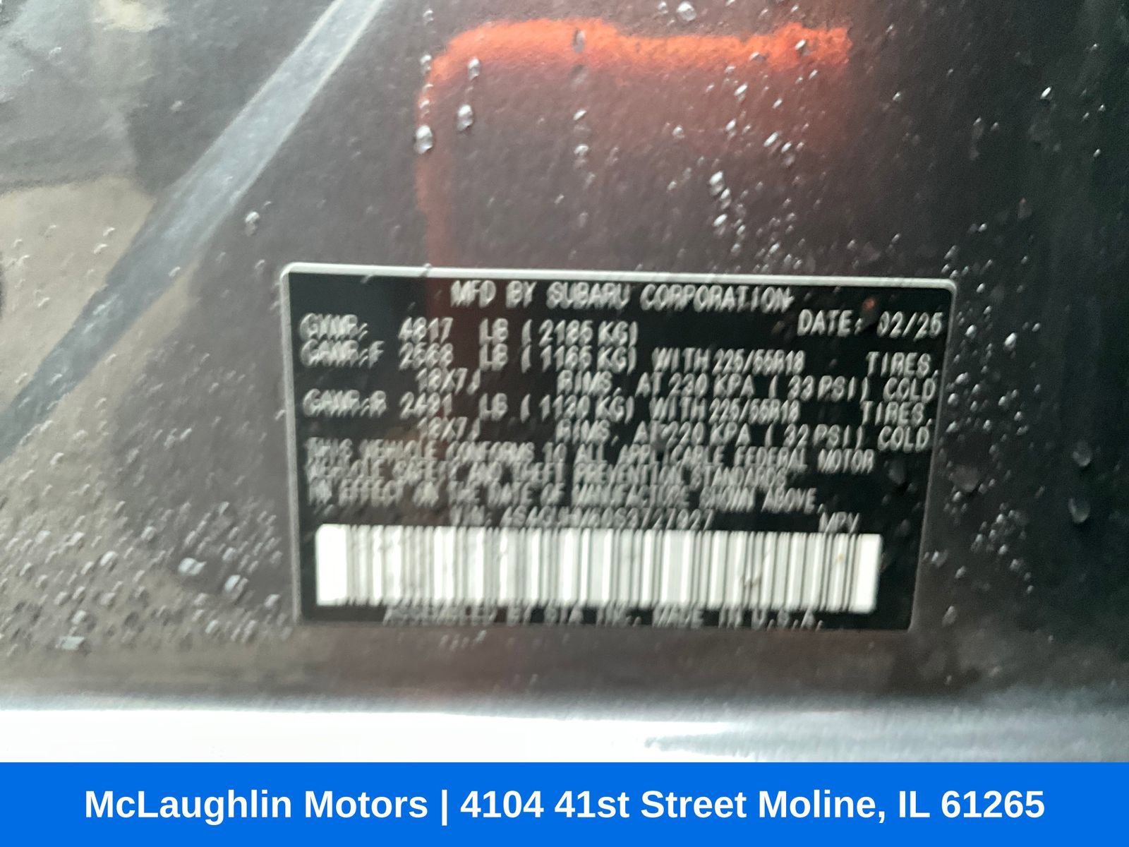 Used 2025 Subaru Crosstrek 2.5i Limited w/ Crosstrek Mirror Package image 34