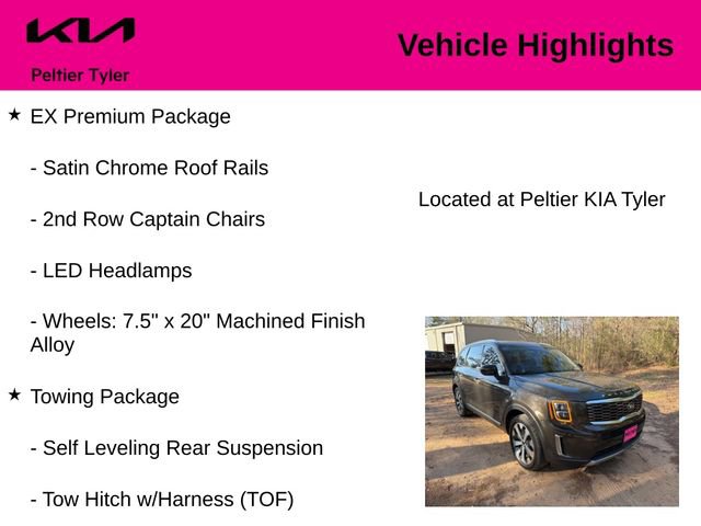 Used 2021 Kia Telluride EX w/ EX Premium Package image 7