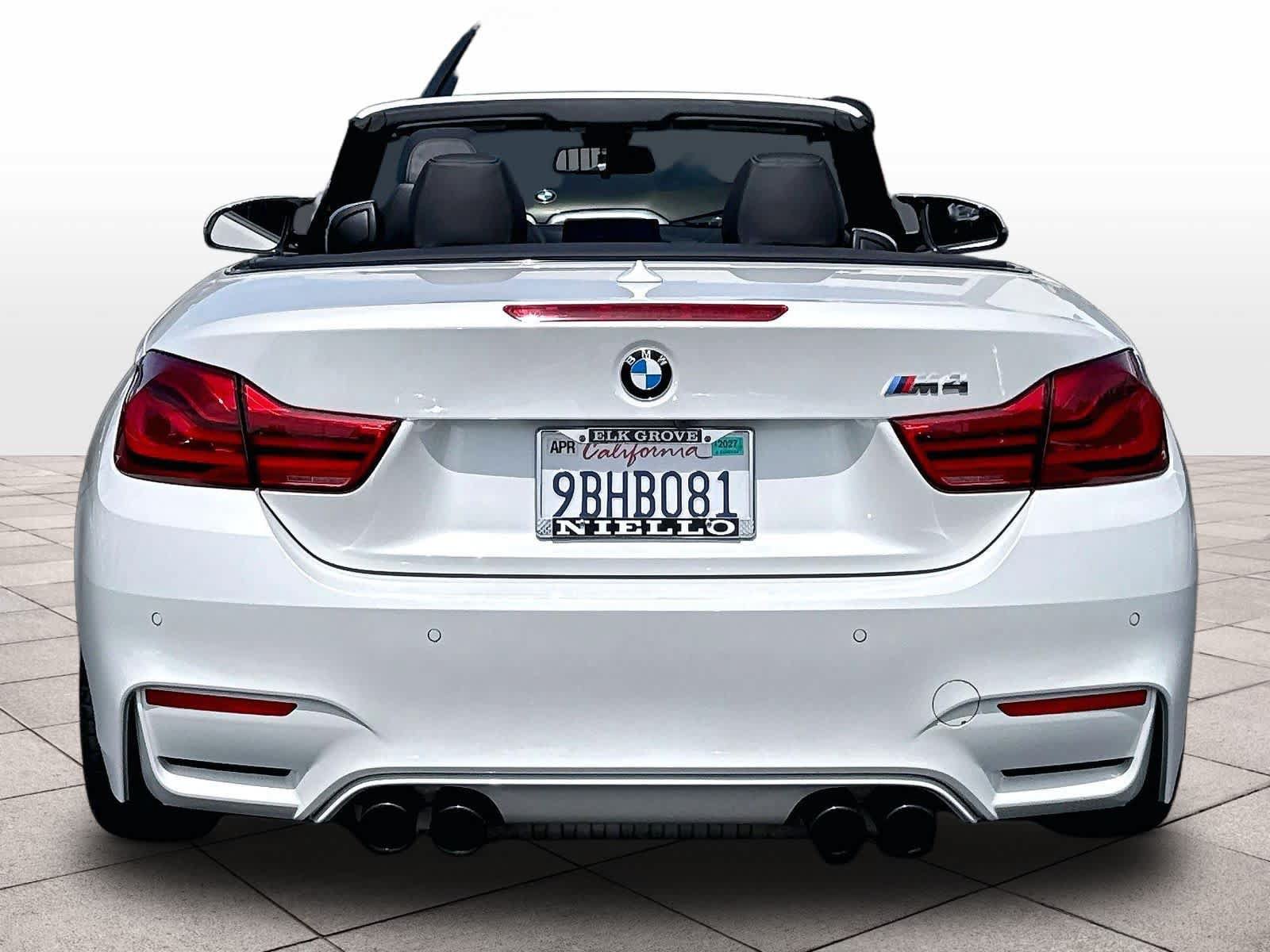 Used 2019 BMW M4 Convertible w/ Competition Package RWD image 8