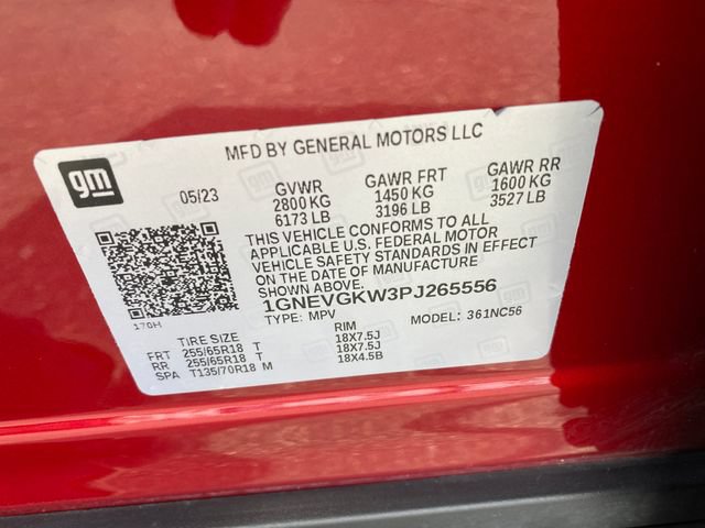 Certified 2023 Chevrolet Traverse LT AWD/4WD image 25