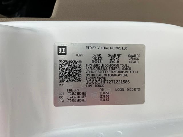 New 2026 Chevrolet Express 3500 Extended w/ Driver Convenience Package RWD image 30