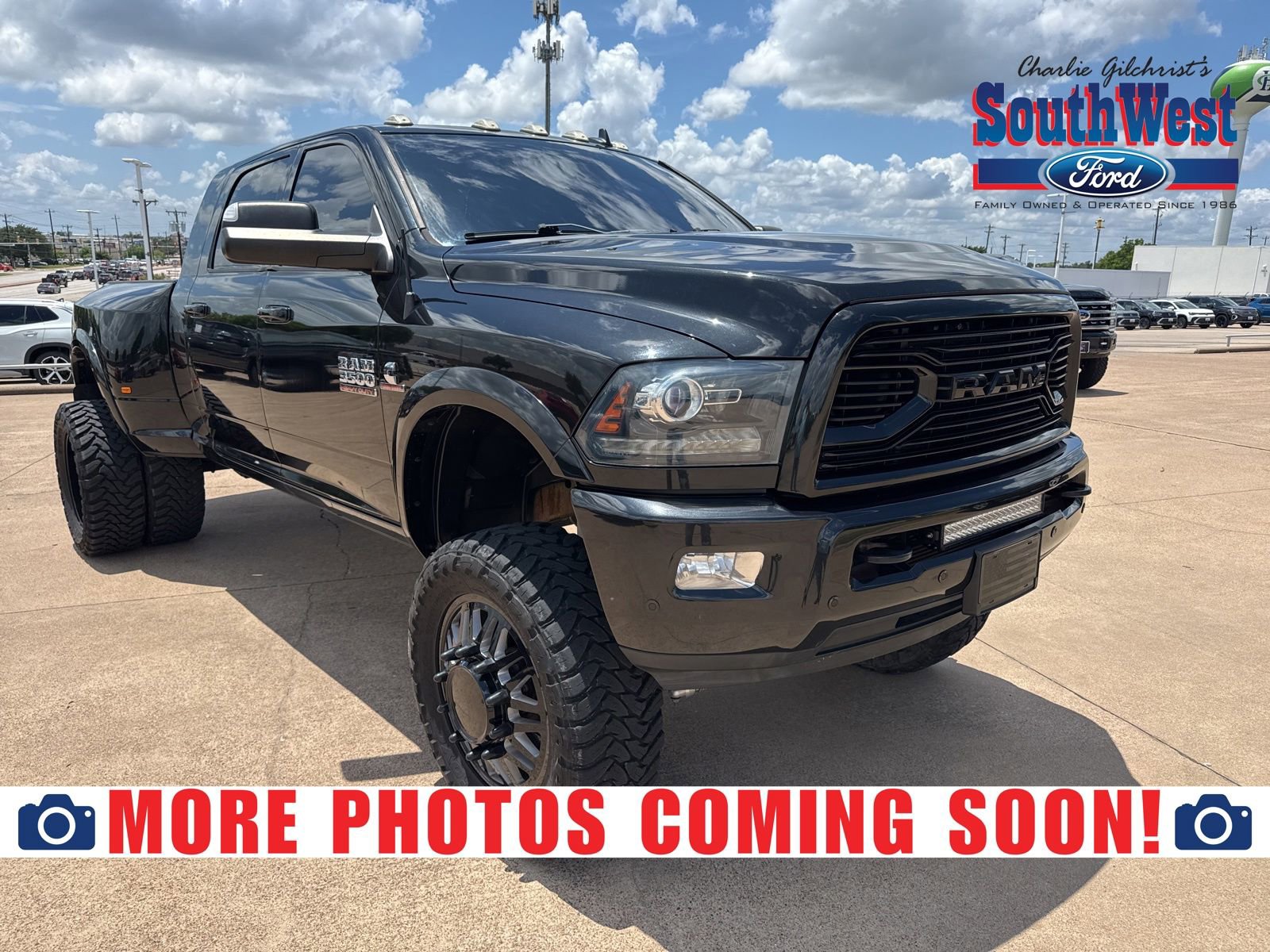 Used 2018 RAM 3500 Laramie w/ Sport Appearance Group AWD/4WD image 1
