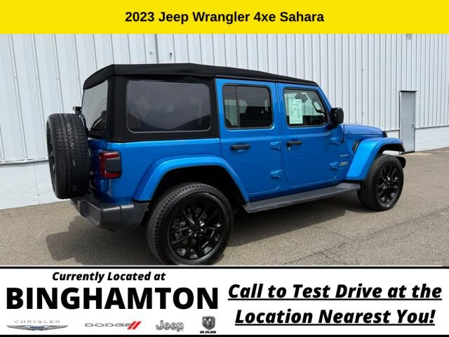 Used 2023 Jeep Wrangler Unlimited Sahara w/ Cold Weather Group AWD/4WD image 6