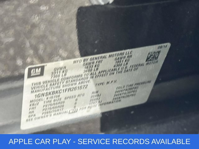 Used 2015 Chevrolet Tahoe LT w/ Max Trailering Package AWD/4WD image 8