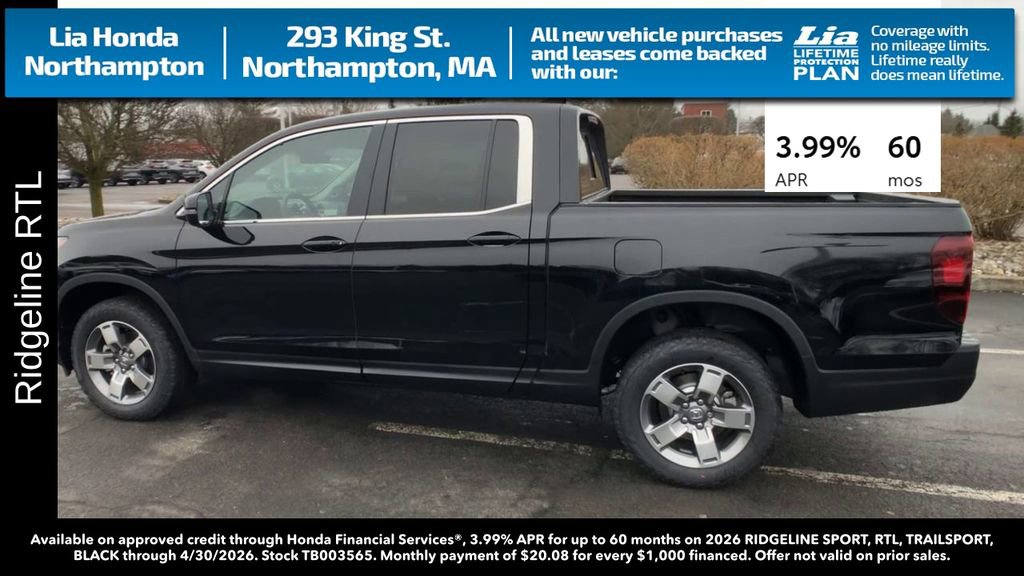New 2026 Honda Ridgeline RTL image 6