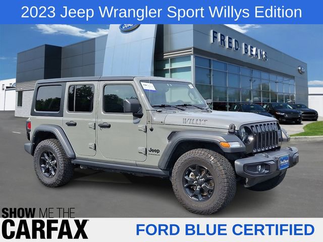 Used 2023 Jeep Wrangler Willys