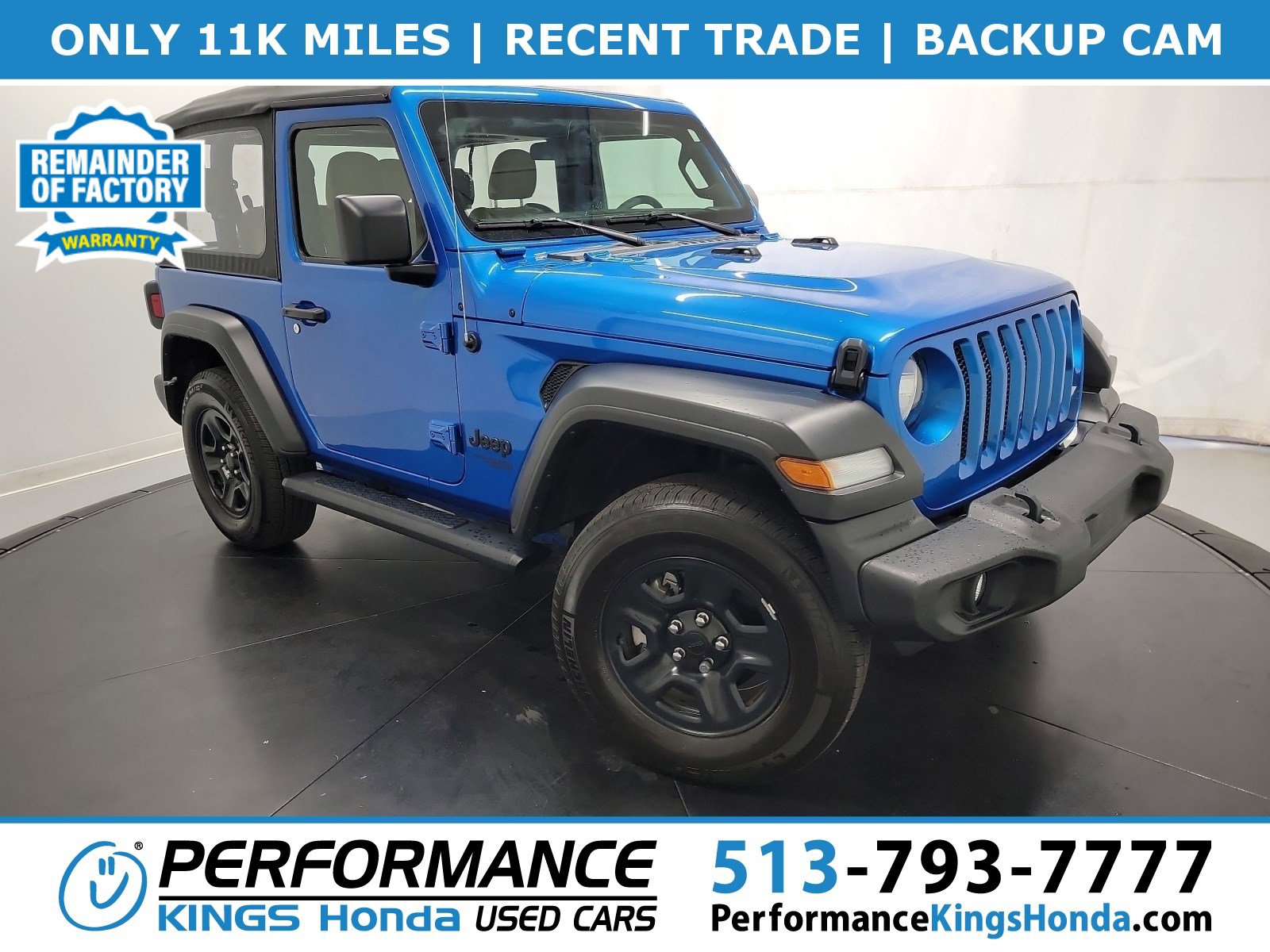 Used 2021 Jeep Wrangler Sport image 1