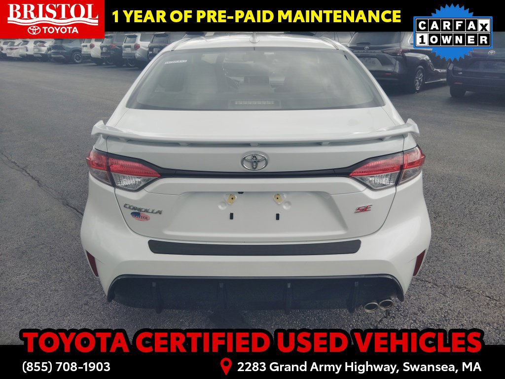 Certified 2023 Toyota Corolla SE w/ SE Premium Package FWD image 8