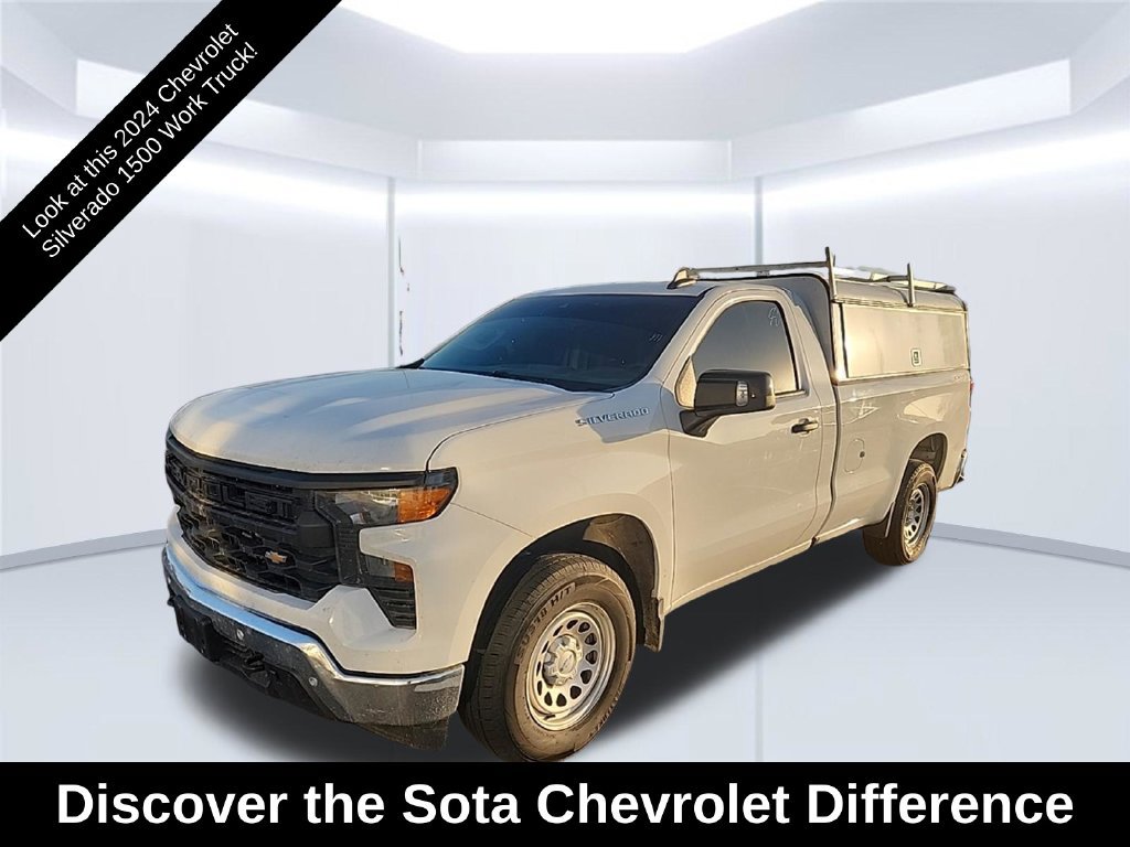 Used 2024 Chevrolet Silverado 1500 W/T w/ WT Value Package AWD/4WD 360° Tour