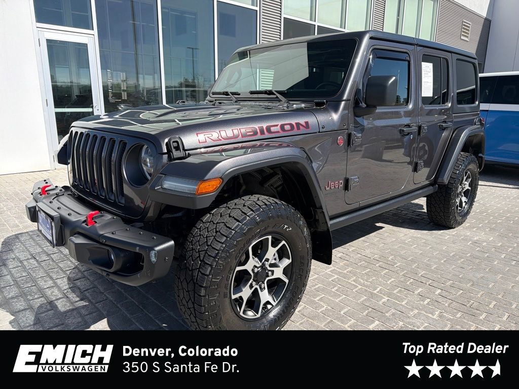 Used 2021 Jeep Wrangler Unlimited Rubicon w/ Steel Bumper Group