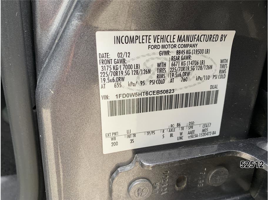 Used 2012 Ford F550 4x4 Crew Cab Super Duty w/ Payload Upgrade Pkg image 16