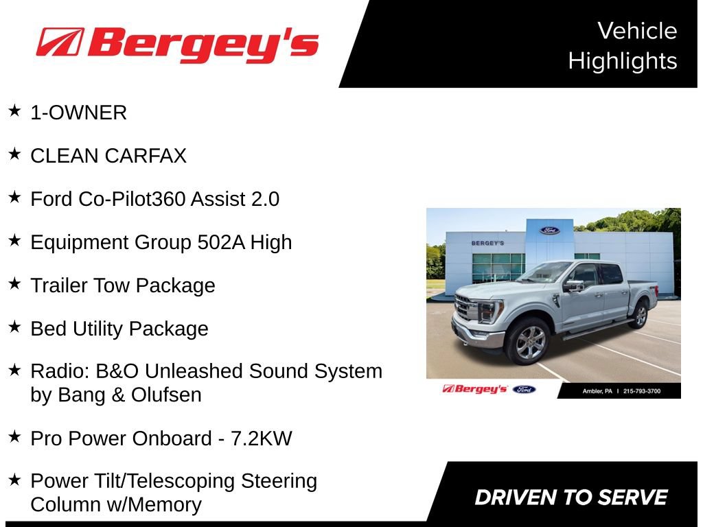 Certified 2023 Ford F150 Lariat w/ Equipment Group 502A High AWD/4WD image 5