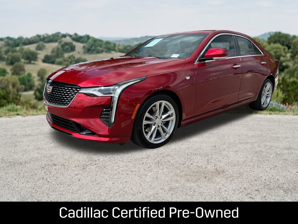 Certified 2024 Cadillac CT4 Luxury w/ Sun And Sound Package RWD image 4