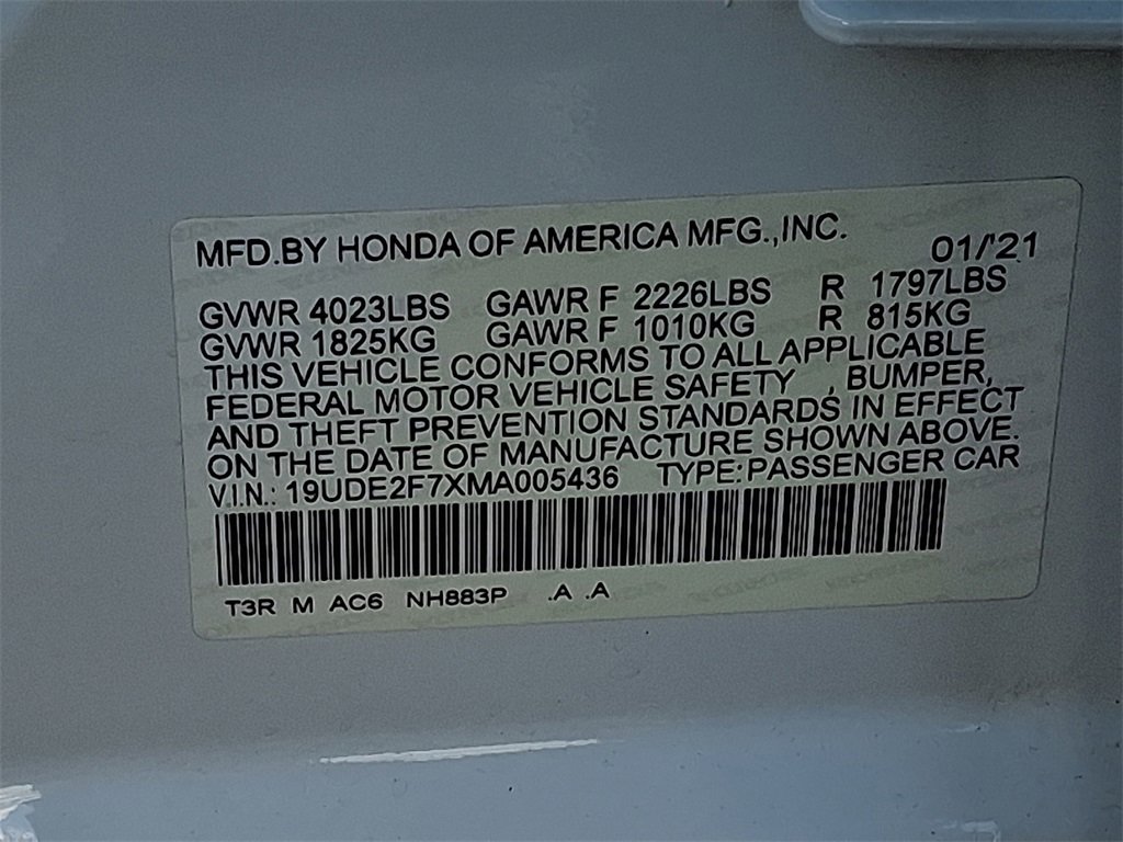 Used 2021 Acura ILX w/ Premium Package image 28