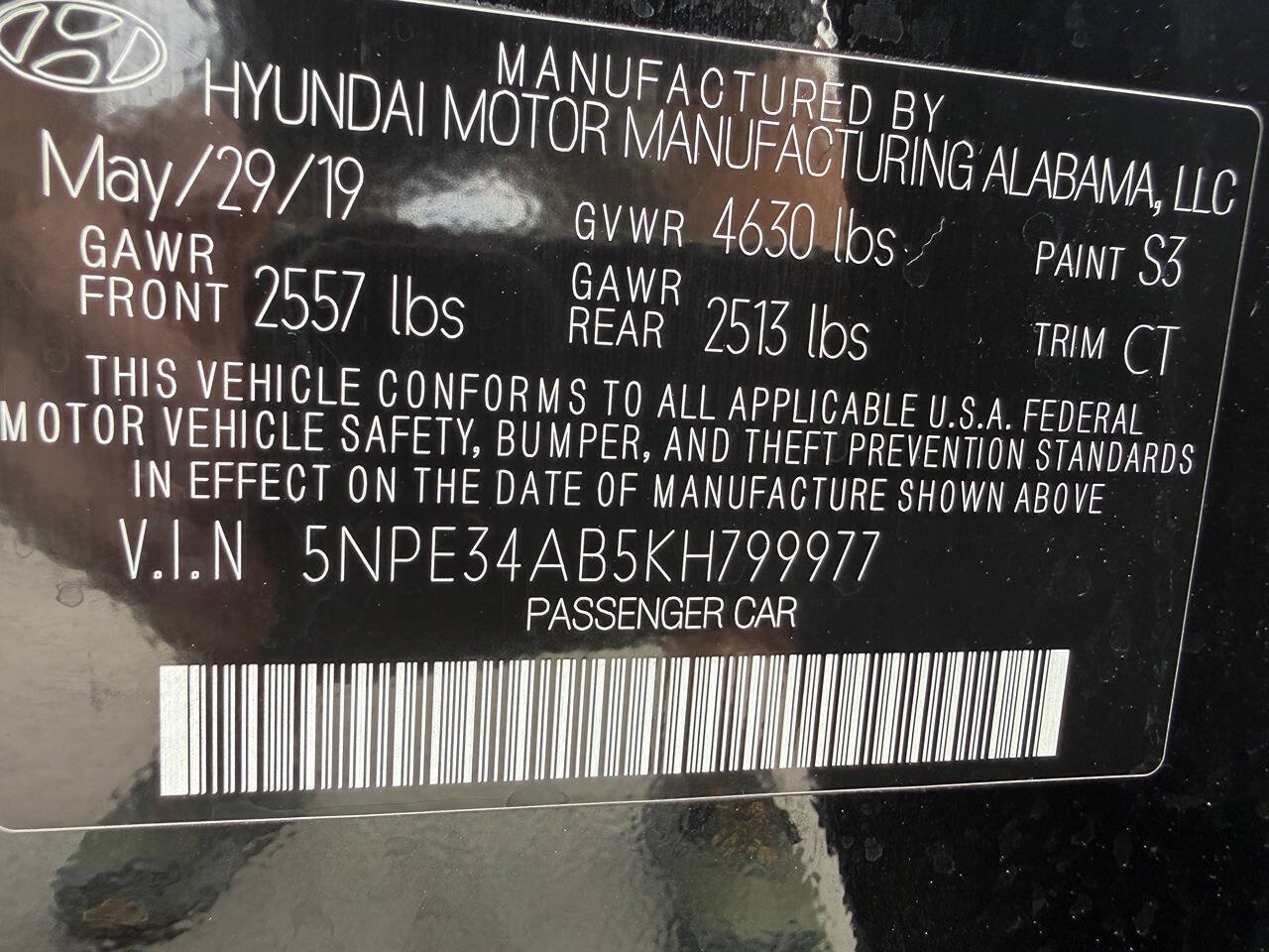 Used 2019 Hyundai Sonata Limited FWD image 36
