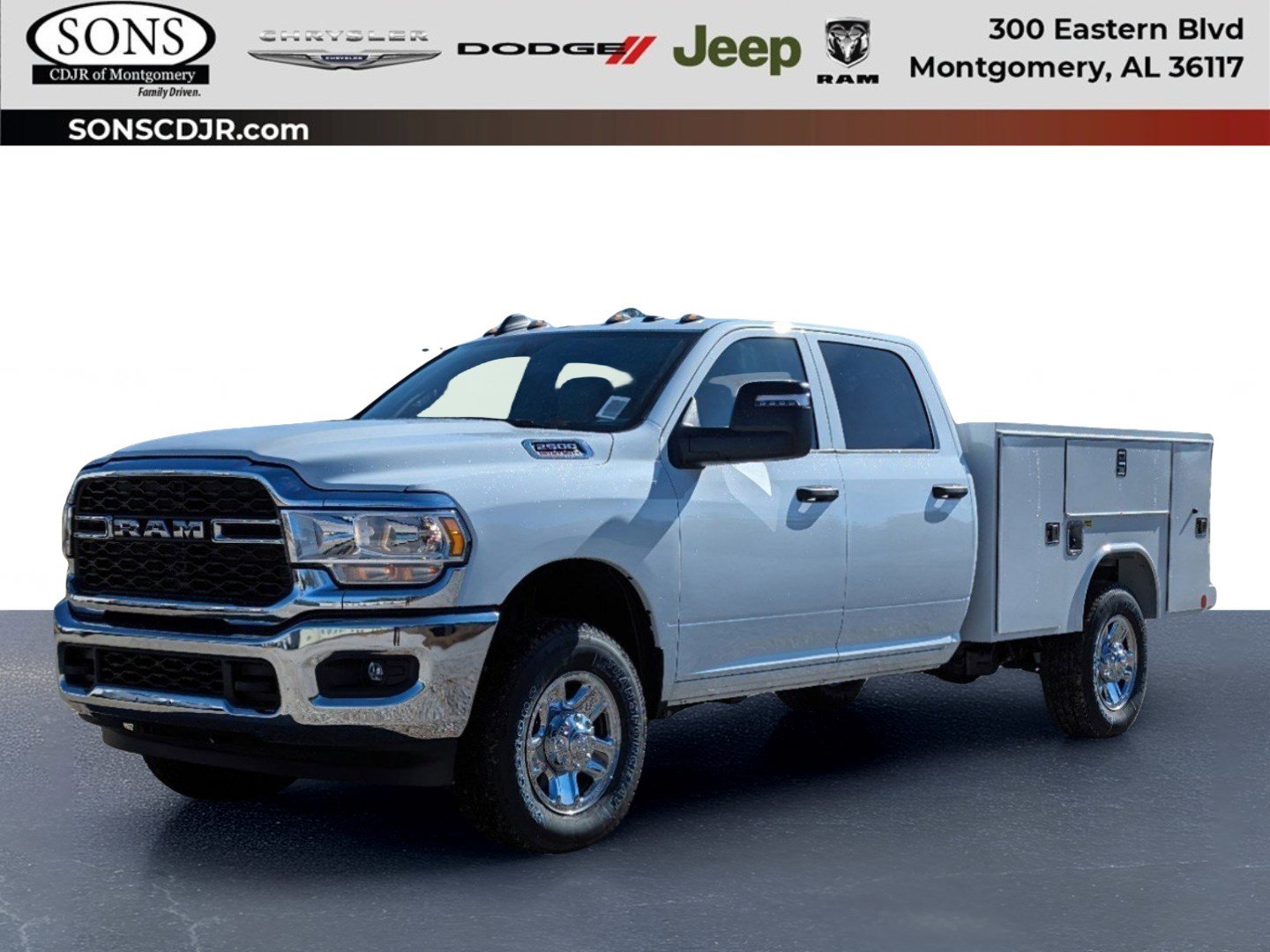 New 2024 RAM 2500 Tradesman w/ Chrome Appearance Group