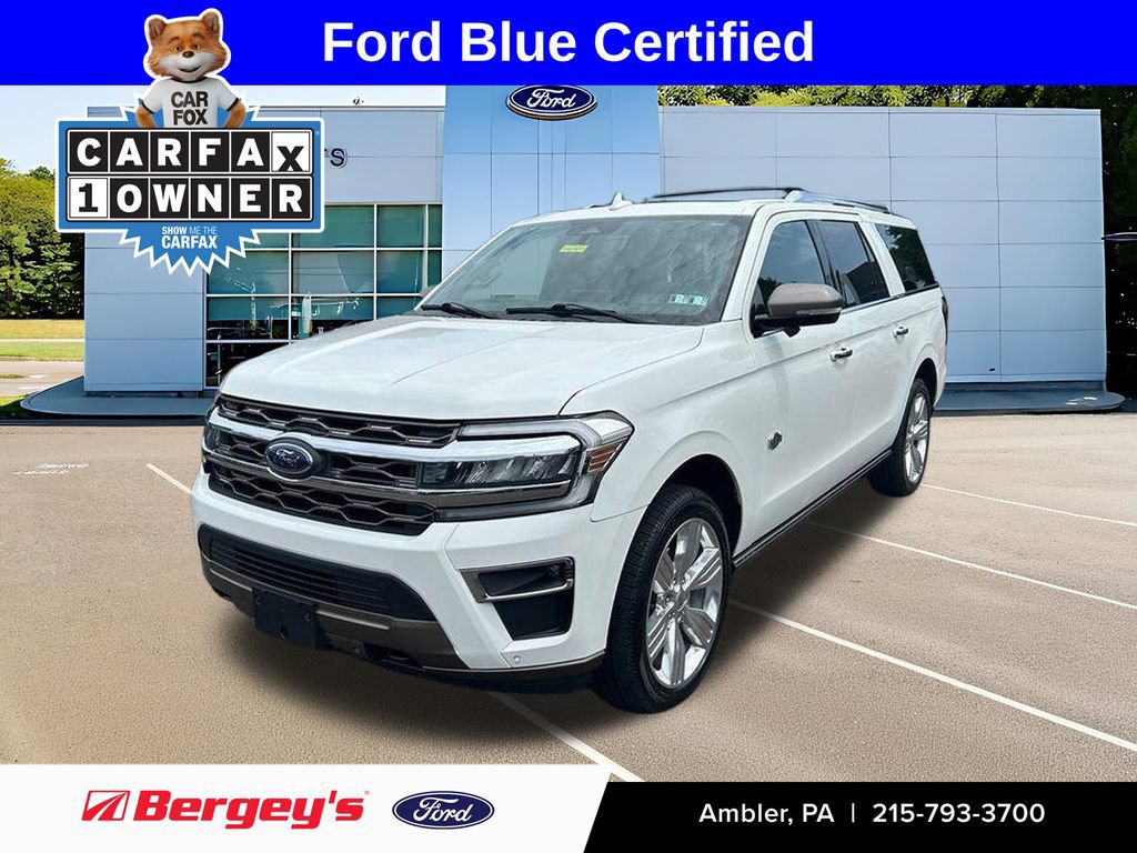 Certified 2022 Ford Expedition Max King Ranch