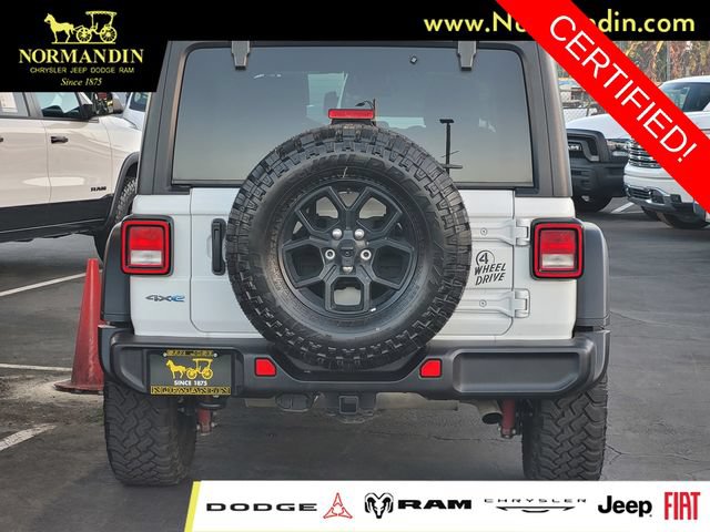 Certified 2025 Jeep Wrangler Unlimited Sport S 4xe AWD/4WD image 4