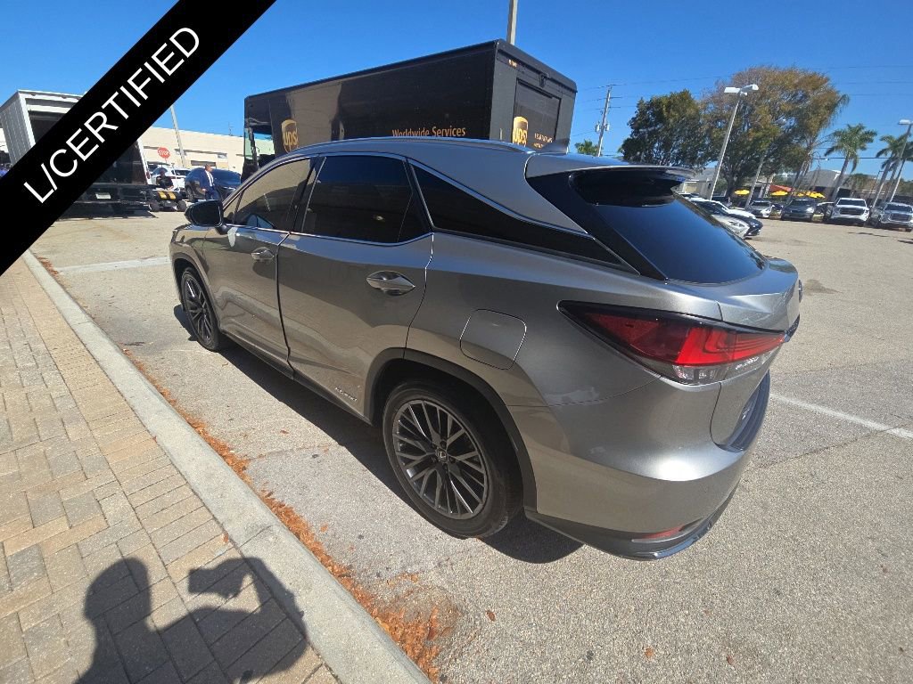 Certified 2021 Lexus RX 450h F Sport w/ Cold Weather Package (CT) AWD/4WD image 9