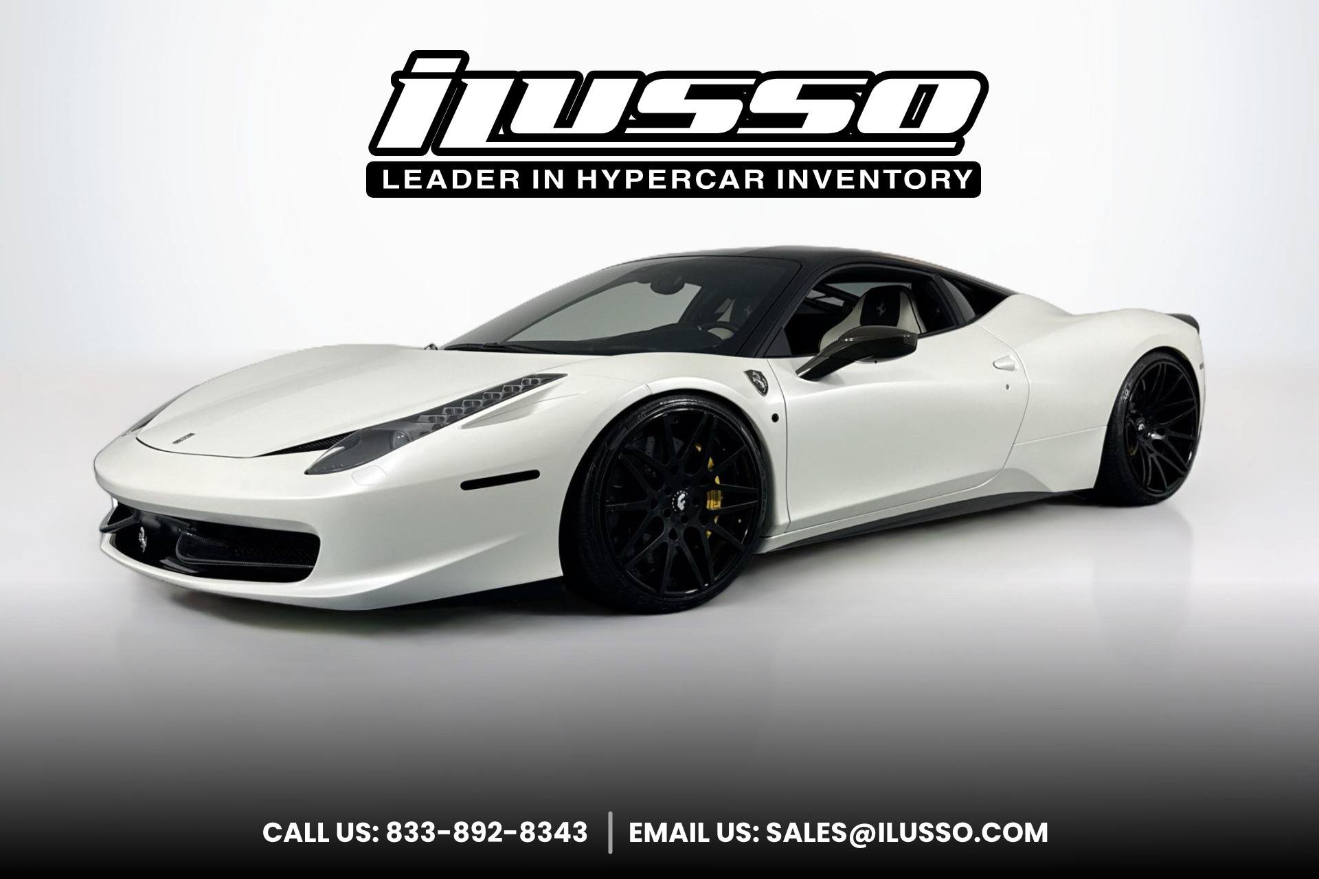 Used 2010 Ferrari 458 Italia Coupe RWD image 1