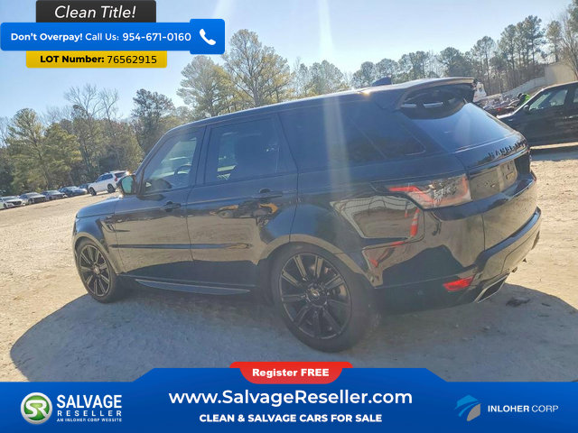 Used 2020 Land Rover Range Rover Sport HSE AWD/4WD image 3