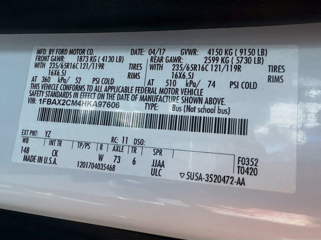 Used 2017 Ford Transit 350 XLT RWD image 25