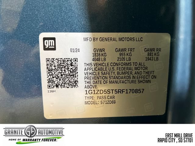 Used 2024 Chevrolet Malibu LT FWD image 29
