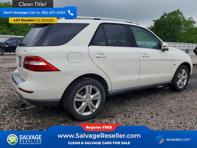 Used 2012 Mercedes-Benz ML 350 4MATIC image 4