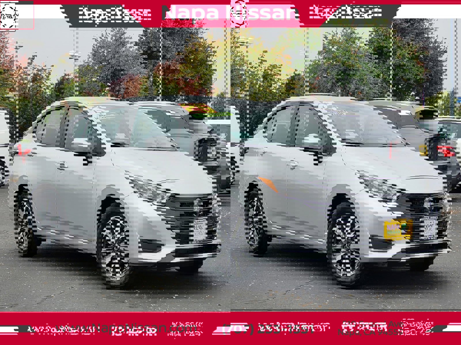 New 2025 Nissan Versa SV w/ Trunk Package image 1