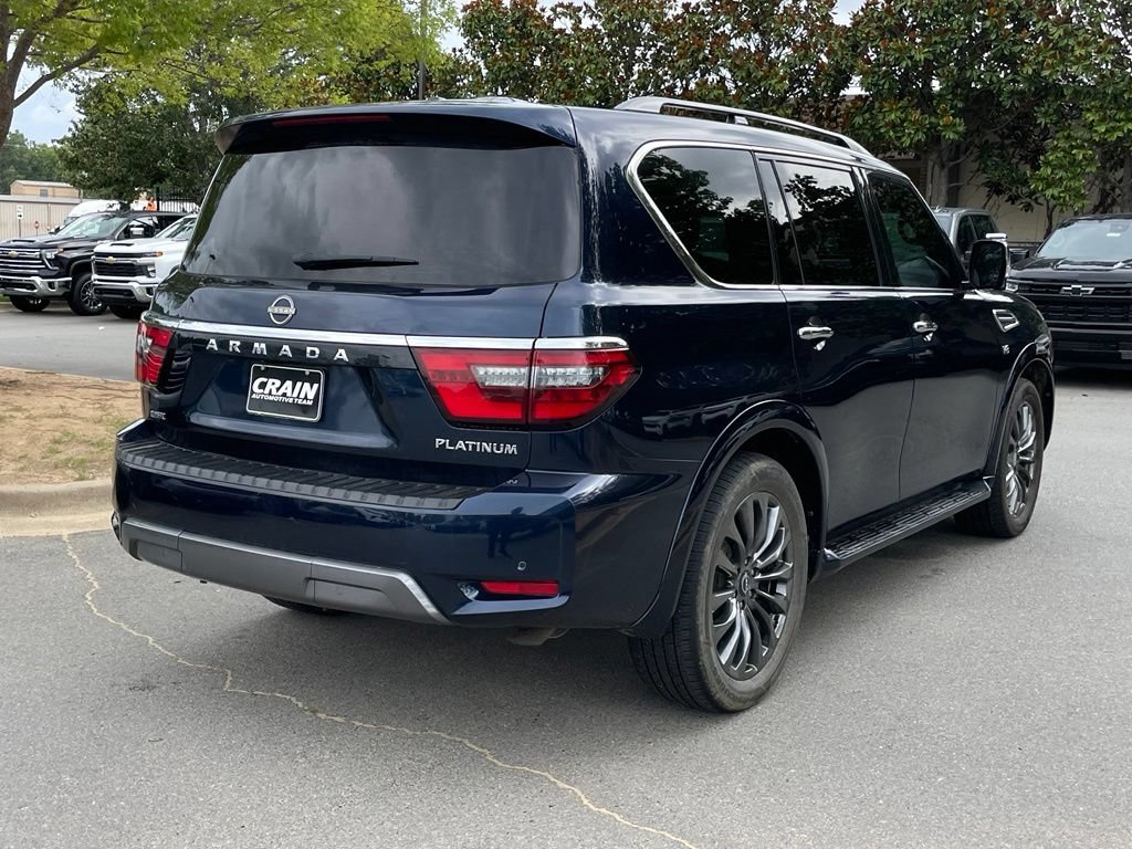 Used 2021 Nissan Armada Platinum w/ Captain's Chairs Package RWD image 7
