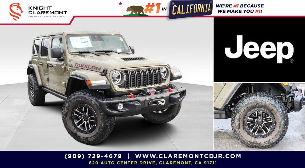 New 2026 Jeep Wrangler Unlimited Rubicon AWD/4WD 360° Tour