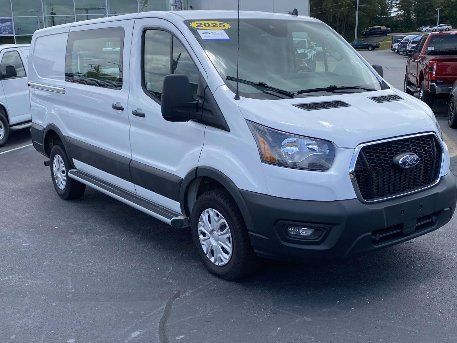 Certified 2025 Ford Transit 250 Low Roof w/ Exterior Upgrade Package RWD image 1