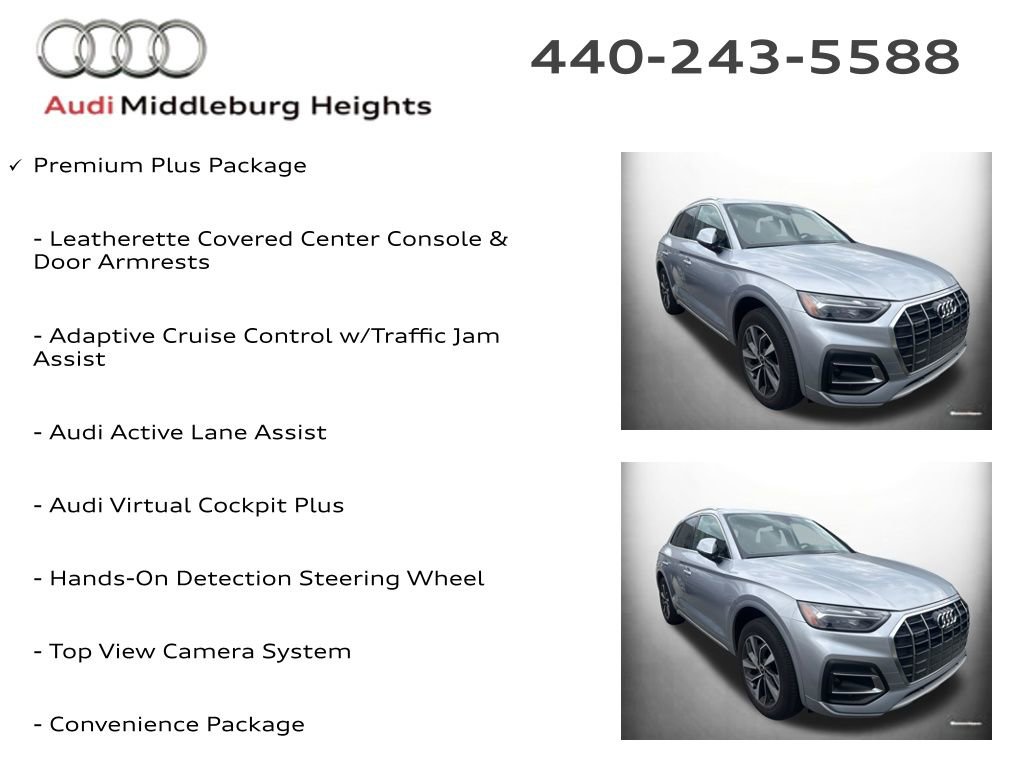 Certified 2021 Audi Q5 2.0T Premium Plus w/ Premium Plus Package image 12