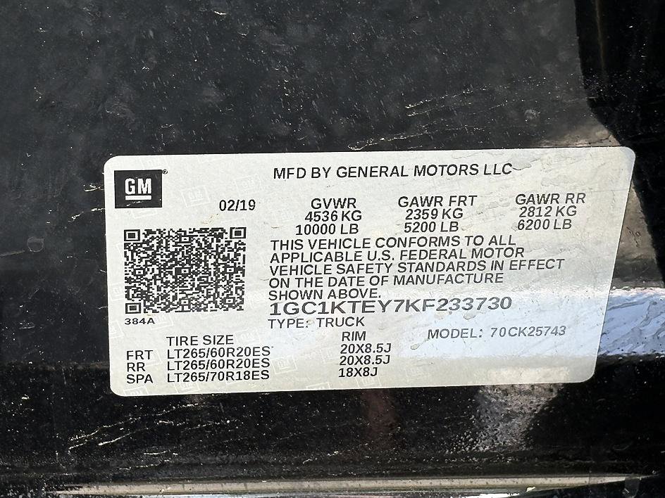 Used 2019 Chevrolet Silverado 2500 LTZ w/ Duramax Plus Package image 25