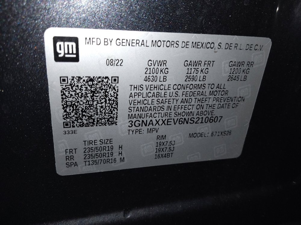 Used 2022 Chevrolet Equinox Premier w/ Redline Edition AWD/4WD image 33