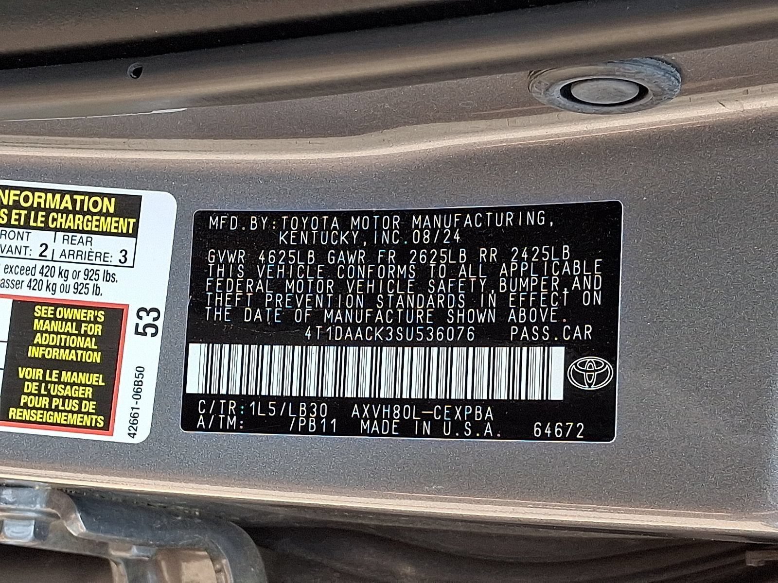 Used 2025 Toyota Camry XSE FWD image 27