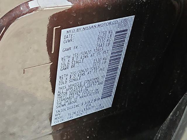 Certified 2022 INFINITI QX60 Sensory w/ Vision Package image 28