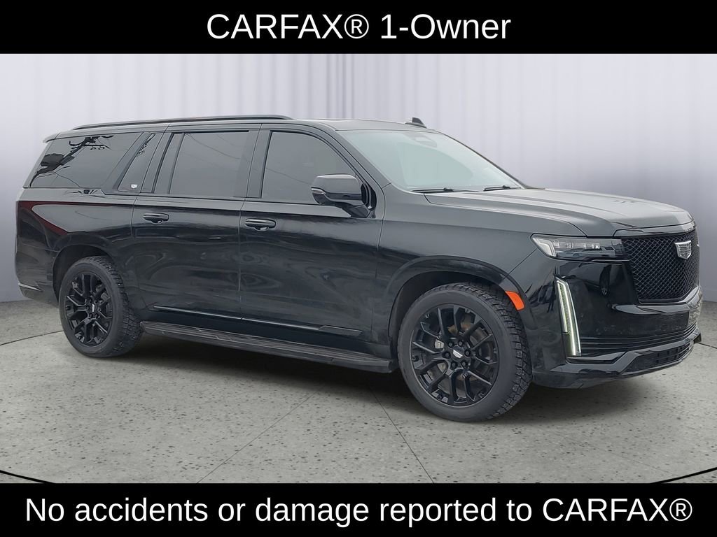 Used 2023 Cadillac Escalade ESV Sport Platinum w/ Heavy-Duty Trailer Package image 2