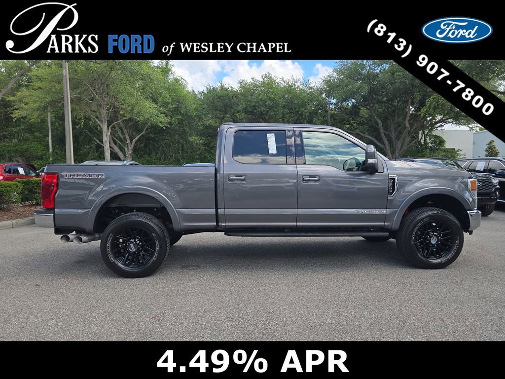 Certified 2021 Ford F250 Lariat w/ Tremor Off-Road Package AWD/4WD image 3