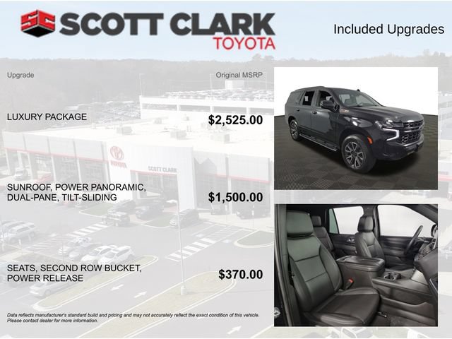 Used 2023 Chevrolet Tahoe Z71 w/ Luxury Package AWD/4WD image 4