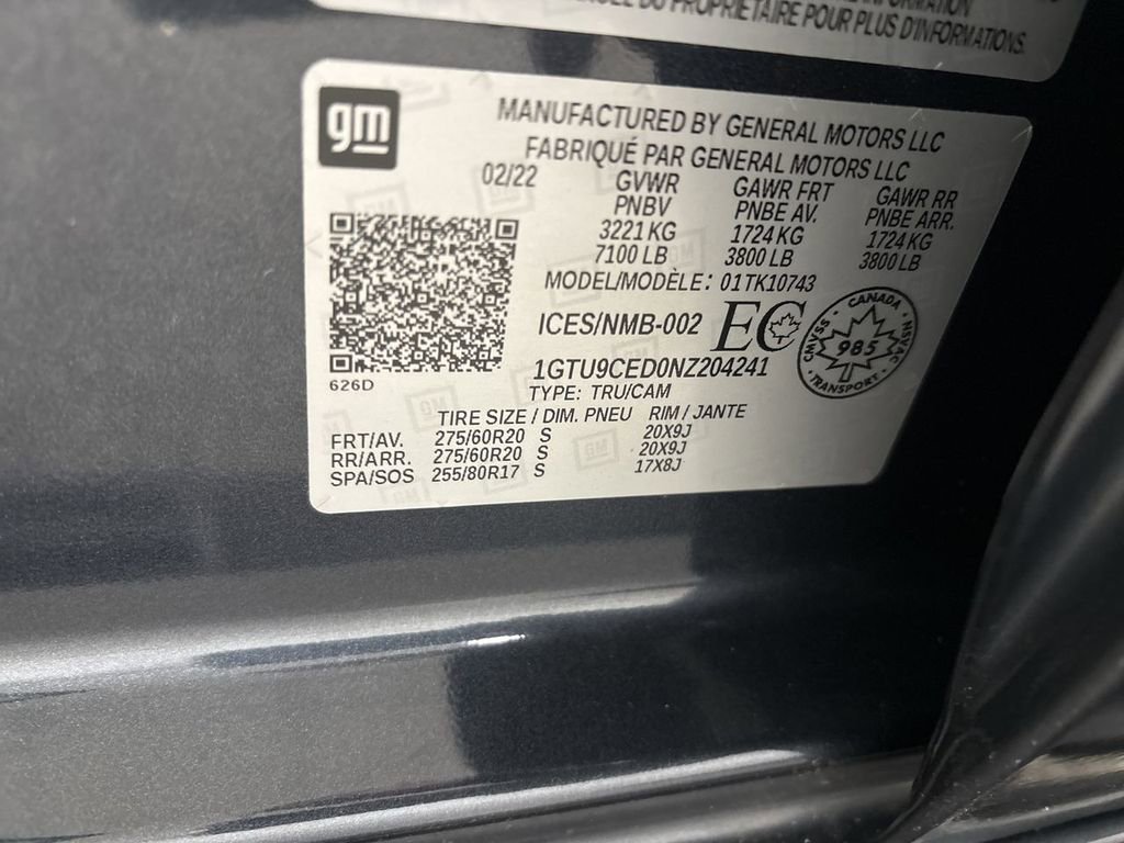 Used 2022 GMC Sierra 1500 Elevation w/ LPO, GMC Protection Package image 14