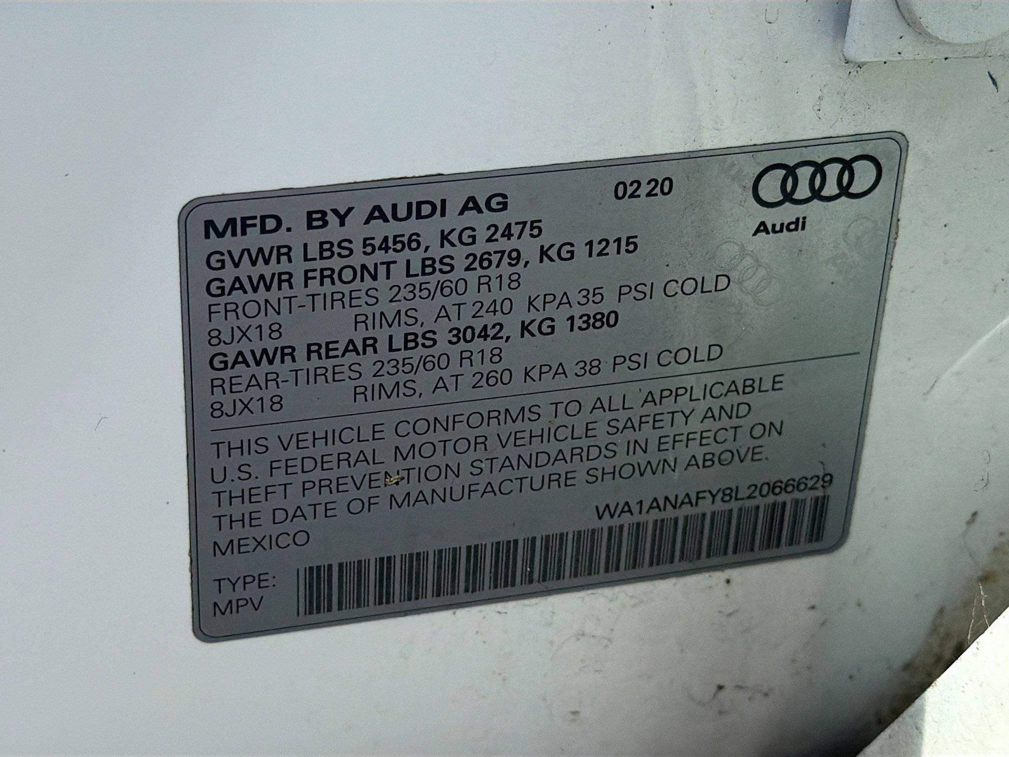 Used 2020 Audi Q5 2.0T Premium w/ Convenience Package image 27