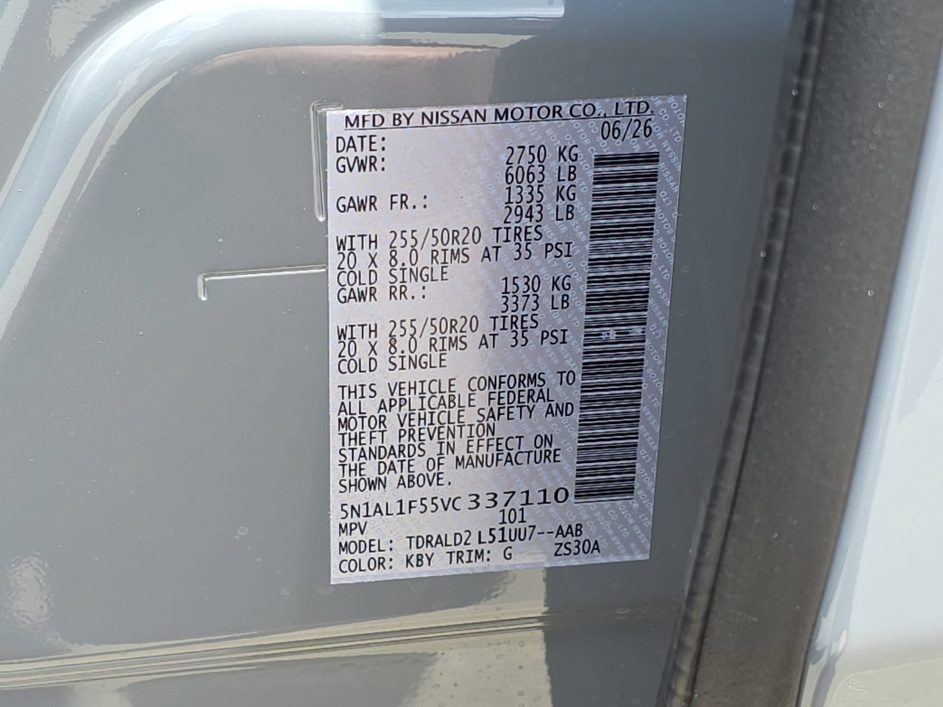New 2027 INFINITI QX60 Luxe w/ Cargo Package FWD image 34