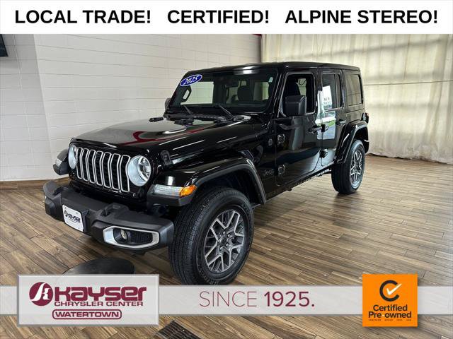 Certified 2025 Jeep Wrangler Unlimited Sahara AWD/4WD image 1