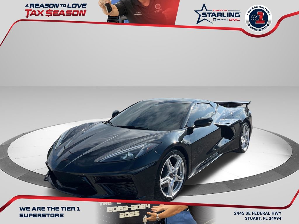 Used 2024 Chevrolet Corvette Stingray Premium Conv w/ 3LT image 1